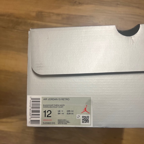 Jordan 13 Court Purple - Picture 1 of 4